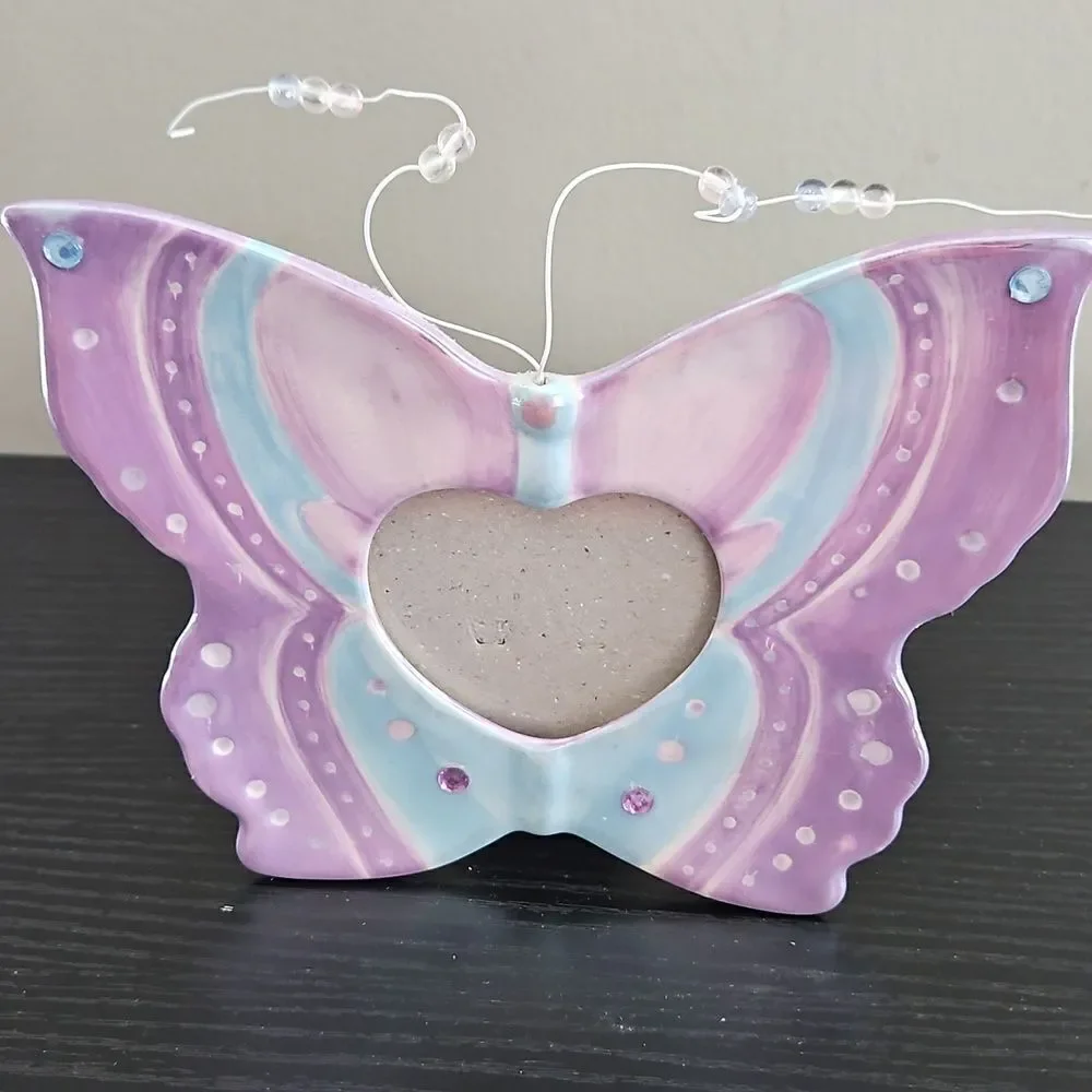 Butterfly Ceramic Photo Frame